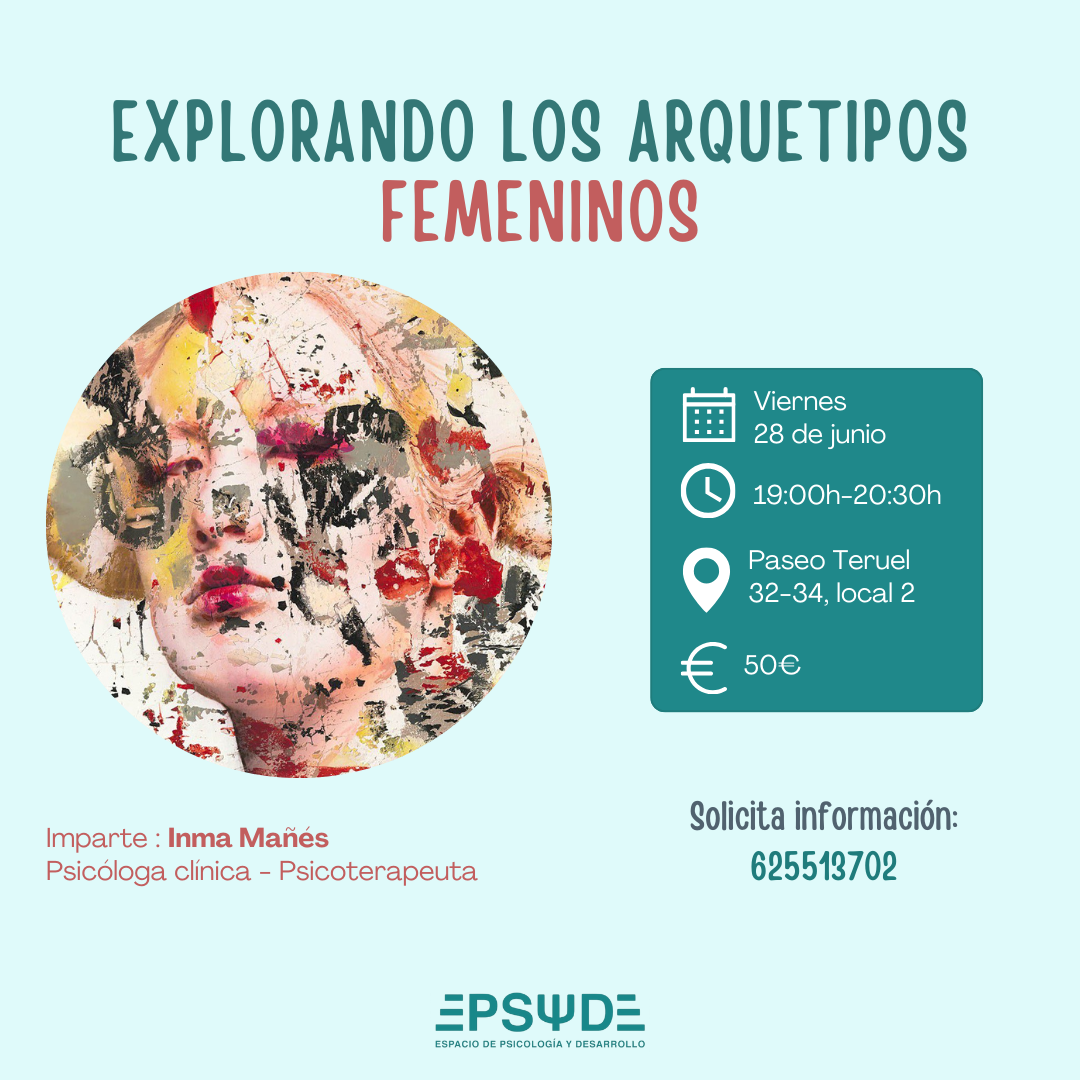 portada de Explorando los Arquetipos femeninos del Taller Despierta tu esencia